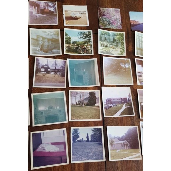 LOT  Of 35 vintage 1970's  PHOTOS Home Interiors Furniture Scenery Animals Zoo - Picture 3 of 12